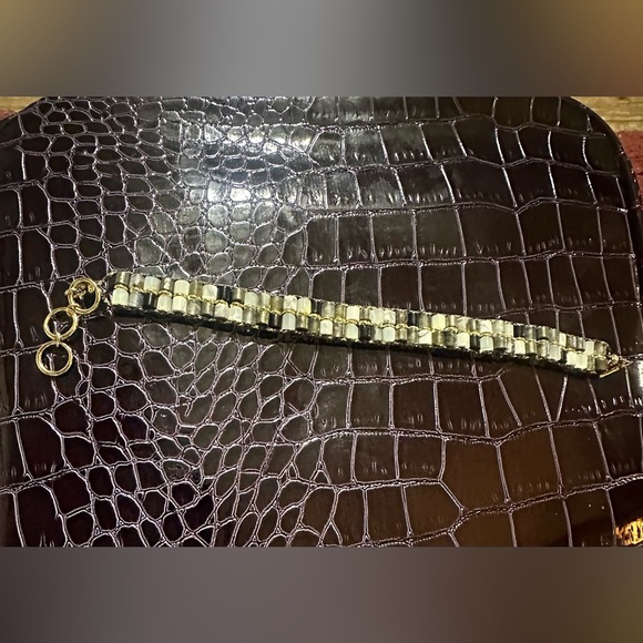 Kendra Scott Bree Gold Beaded Bracelet | Neutral | New Without Tag - Picture 2 of 3